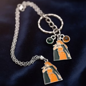 forest tales cottagecore inspired necklace stainless steel